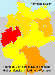 Surname Delft in Germany Surname Delft in Germany