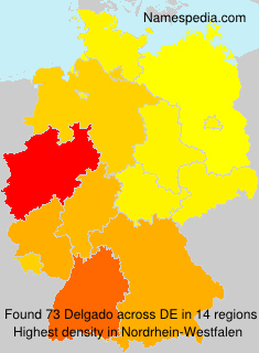 Surname Delgado in Germany Surname Delgado in Germany