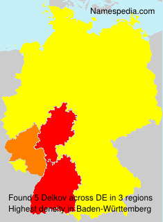Surname Delkov in Germany Surname Delkov in Germany