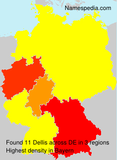 Surname Dellis in Germany Surname Dellis in Germany