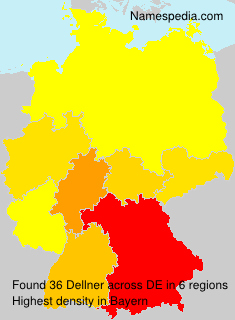 Surname Dellner in Germany Surname Dellner in Germany