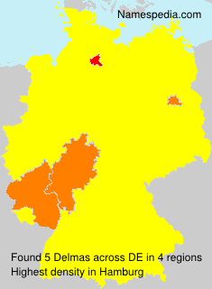 Surname Delmas in Germany Surname Delmas in Germany
