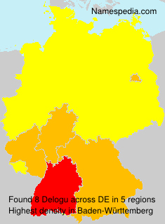 Surname Delogu in Germany Surname Delogu in Germany