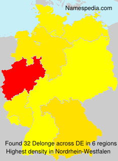 Surname Delonge in Germany Surname Delonge in Germany