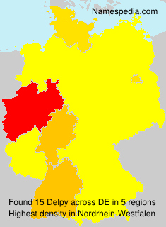 Surname Delpy in Germany Surname Delpy in Germany
