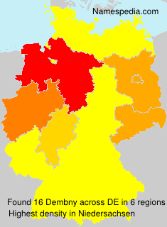 Surname Dembny in Germany Surname Dembny in Germany
