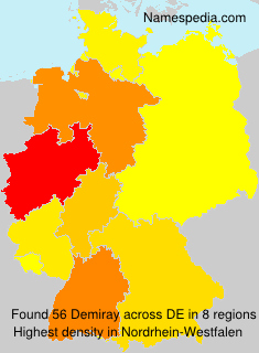 Surname Demiray in Germany Surname Demiray in Germany