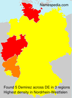 Surname Demirez in Germany Surname Demirez in Germany