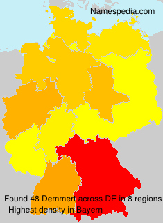 Surname Demmert in Germany Surname Demmert in Germany
