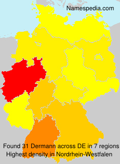 Surname Dermann in Germany Surname Dermann in Germany