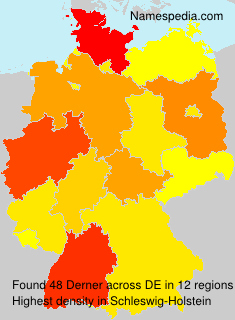 Surname Derner in Germany Surname Derner in Germany