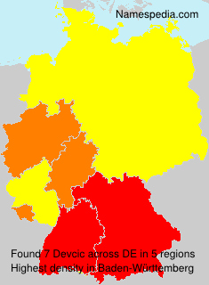 Surname Devcic in Germany Surname Devcic in Germany