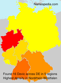 Surname Devic in Germany Surname Devic in Germany