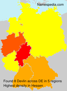 Surname Devlin in Germany Surname Devlin in Germany