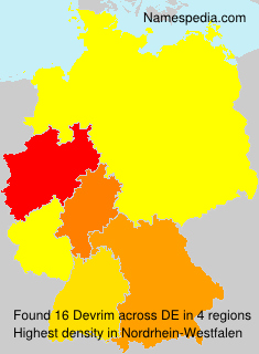 Surname Devrim in Germany Surname Devrim in Germany