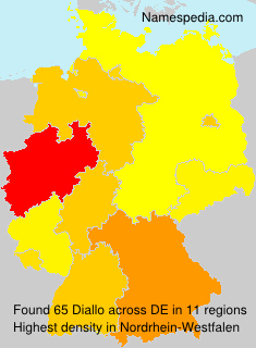 Surname Diallo in Germany Surname Diallo in Germany