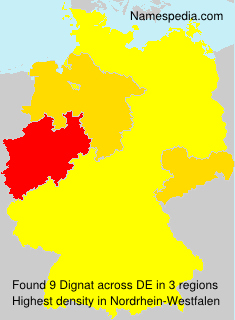 Surname Dignat in Germany Surname Dignat in Germany