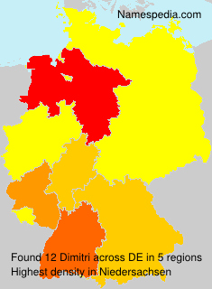 Surname Dimitri in Germany Surname Dimitri in Germany
