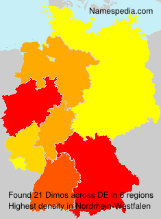 Surname Dimos in Germany Surname Dimos in Germany