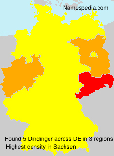 Surname Dindinger in Germany Surname Dindinger in Germany