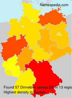 Surname Dinnebier in Germany Surname Dinnebier in Germany