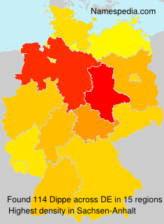 Surname Dippe in Germany Surname Dippe in Germany