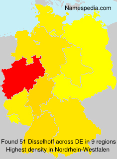 Surname Disselhoff in Germany Surname Disselhoff in Germany