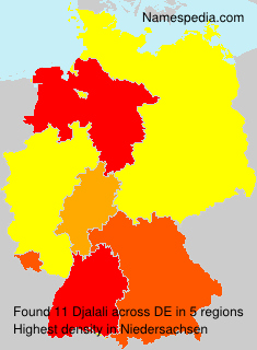 Surname Djalali in Germany Surname Djalali in Germany