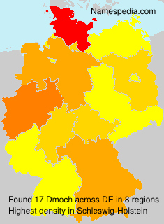 Surname Dmoch in Germany Surname Dmoch in Germany