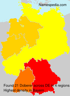 Surname Doberer in Germany Surname Doberer in Germany