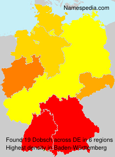 Surname Dobsch in Germany Surname Dobsch in Germany