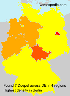 Surname Doepel in Germany Surname Doepel in Germany