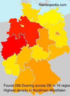Surname Doering in Germany Surname Doering in Germany