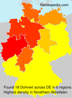 Surname Dohnert in Germany Surname Dohnert in Germany