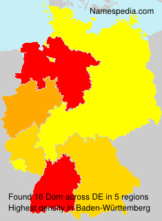 Surname Dom in Germany Surname Dom in Germany