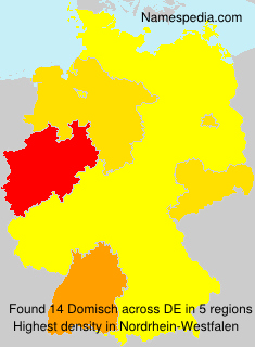 Surname Domisch in Germany Surname Domisch in Germany