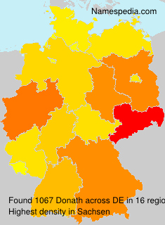 Surname Donath in Germany Surname Donath in Germany