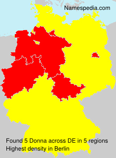 Surname Donna in Germany Surname Donna in Germany