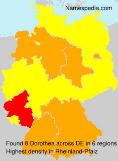 Surname Dorothea in Germany Surname Dorothea in Germany