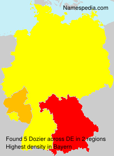 Surname Dozier in Germany Surname Dozier in Germany