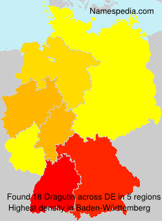 Surname Dragutin in Germany Surname Dragutin in Germany