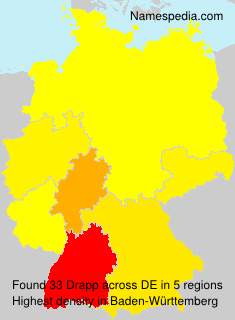 Surname Drapp in Germany Surname Drapp in Germany