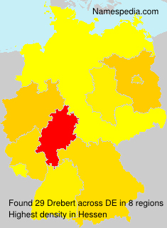 Surname Drebert in Germany Surname Drebert in Germany