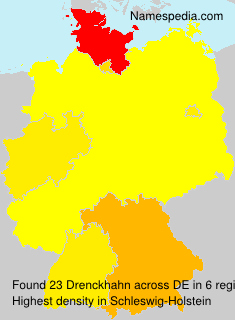 Surname Drenckhahn in Germany Surname Drenckhahn in Germany