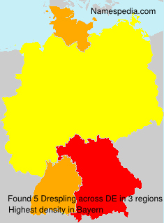 Surname Drespling in Germany Surname Drespling in Germany