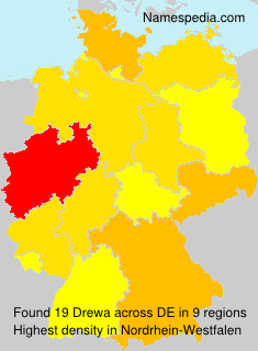 Surname Drewa in Germany Surname Drewa in Germany