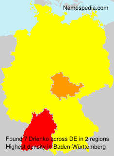 Surname Drienko in Germany Surname Drienko in Germany