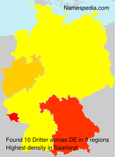 Surname Dritter in Germany Surname Dritter in Germany
