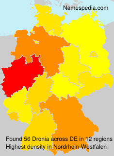 Surname Dronia in Germany Surname Dronia in Germany