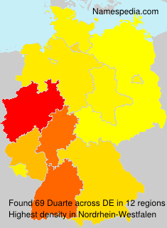 Surname Duarte in Germany Surname Duarte in Germany